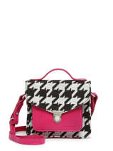 Sac Bandouli�re Mlle George Xs Allure Cuir Paul marius Rose allure GEORXALL