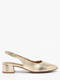 light gold metal
