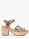 cuir crakele bronze