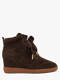 brown suede