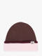 marron rose et borde