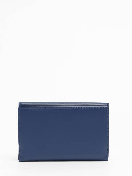 Continental Wallet Leather Hexagona Blue multico 227378 other view 2