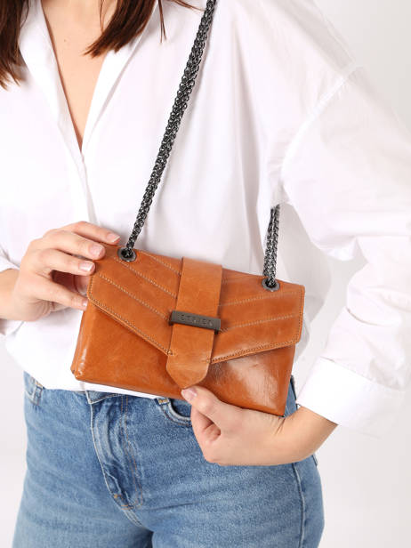 Crossbody Bag Jana Amour Leather Etrier Brown jana amour EJAM002R other view 1