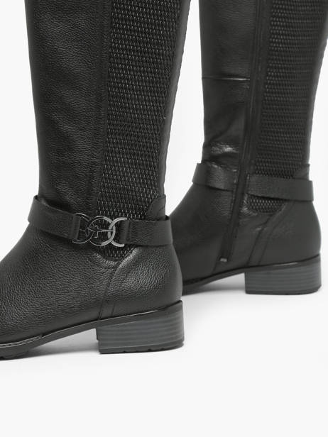 Bottes Cavalières En Cuir Tamaris Noir women 41 vue secondaire 1