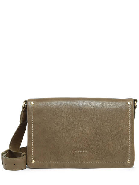 Crossbody Bag Boston Leather Basilic pepper Green boston BBOS01