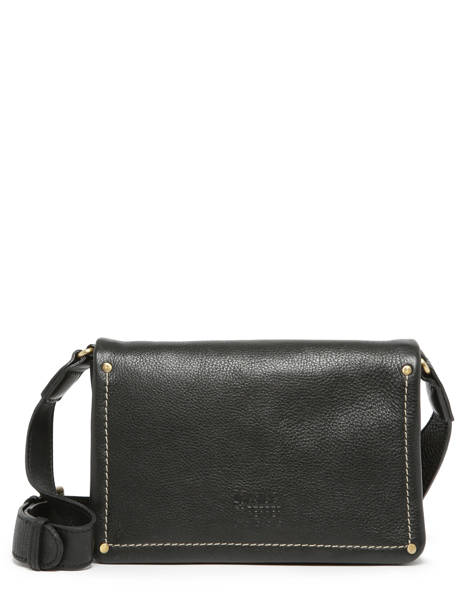 Crossbody Bag Boston Leather Basilic pepper Black boston BBOS02