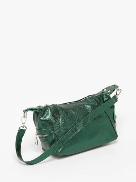 Shoulder Bag Nine Leather Milano Green nine NI23062N other view 2