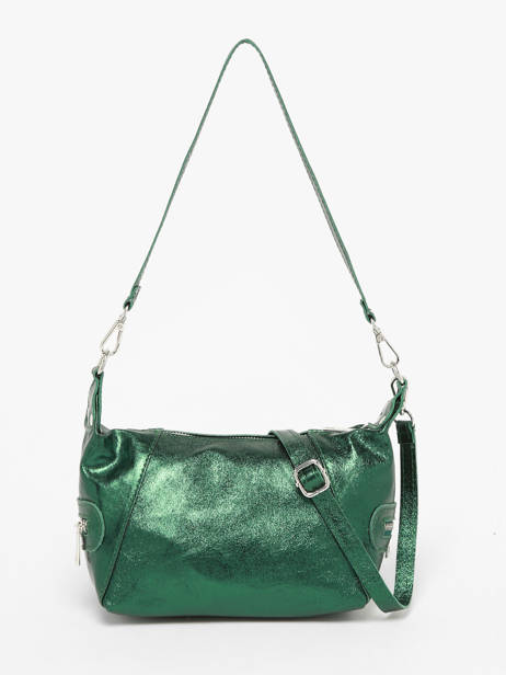 Shoulder Bag Nine Leather Milano Green nine NI23062N other view 4