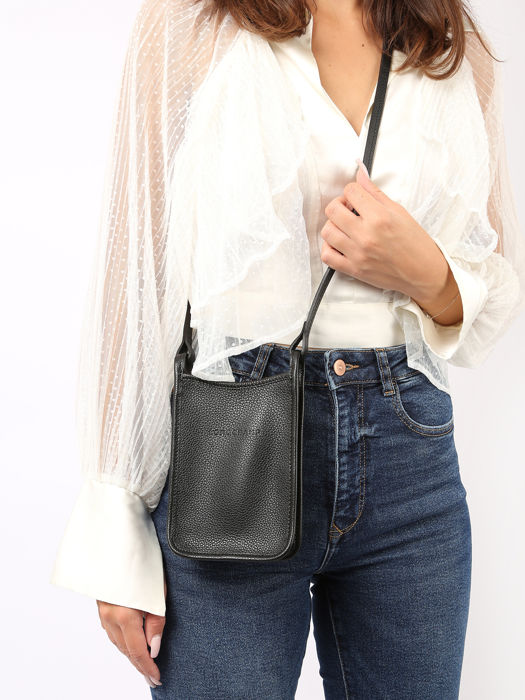 Longchamp Le foulonné Ipod case / cd holder Black