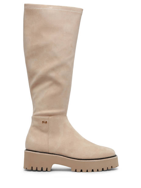 Bottes En Cuir Nathan baume Beige women 232N14