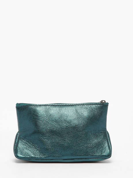 Pouch Leather Etincelle Irisée Etrier Blue etincelle irisee EETI853 other view 2