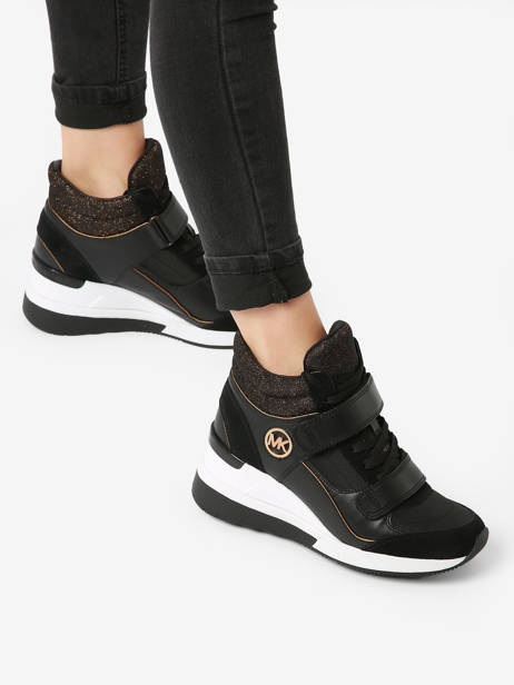Sneakers Gentry Michael kors Black accessoires F3GYFE3D other view 2