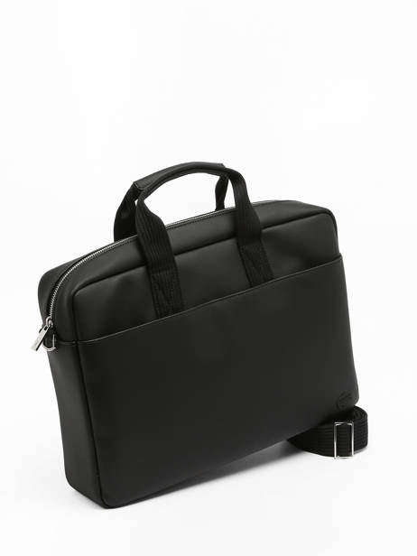 Business Bag Lacoste Black men's classic NH4429HC other view 2