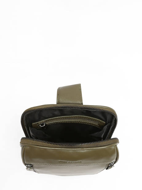 Crossbody Bag Yves renard Green nappa 81530 other view 2
