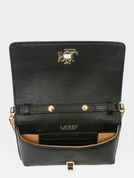 Sac Bandoulière Dryden Cuir Lauren ralph lauren Noir dryden 32915377 vue secondaire 3