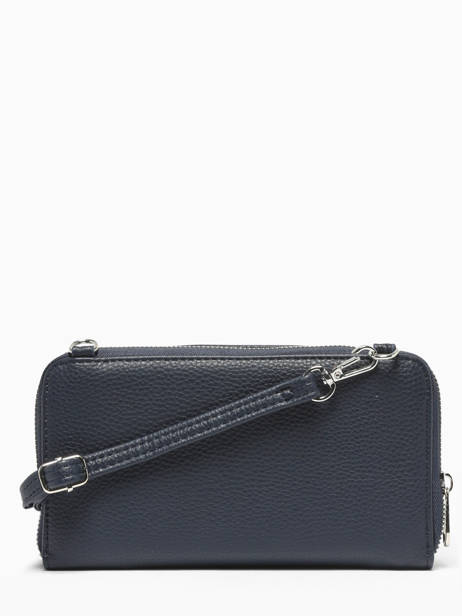 Ccrossbody Wallet Miniprix Blue grained H6017 other view 4