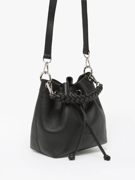Leather Small Zola Bucket Bag Nathan baume Black cruise 55 other view 2