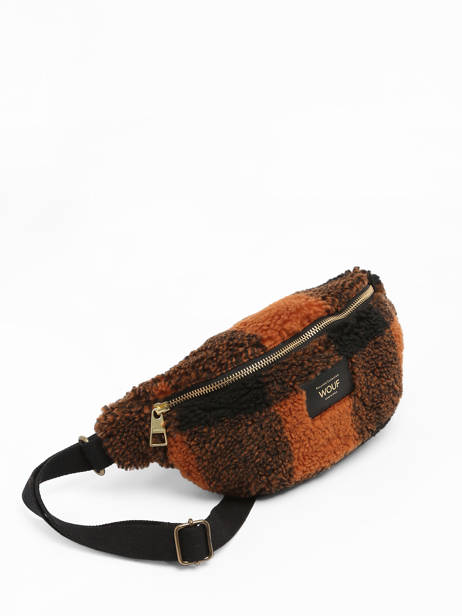 Belt Bag Wouf Brown teddy TW23 other view 2