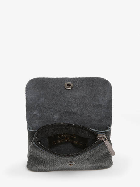 Porte-monnaie Caviar Cuir Milano Noir caviar CA23092 vue secondaire 1
