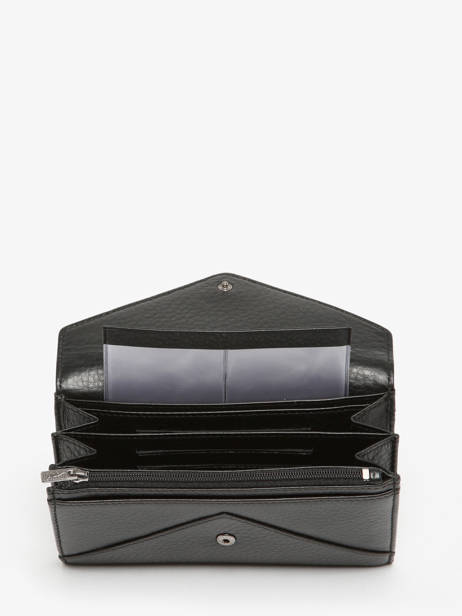 Wallet Leather Yves renard Black enveloppe 29283 other view 1