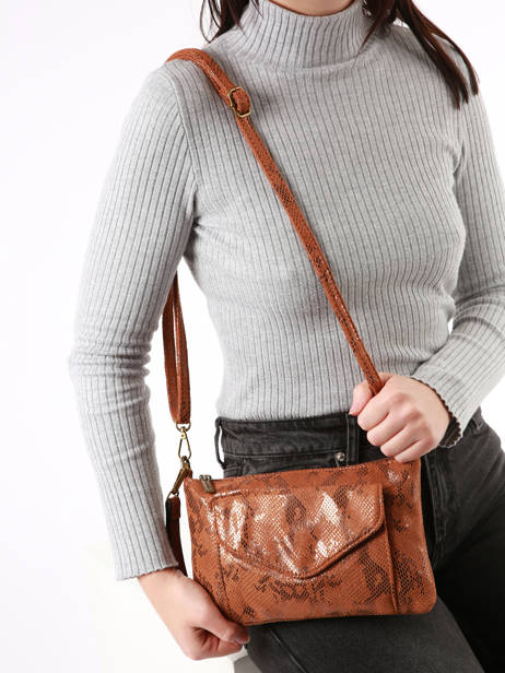 Shoulder Bag Beatrice Miniprix Brown beatrice MD5453 other view 1