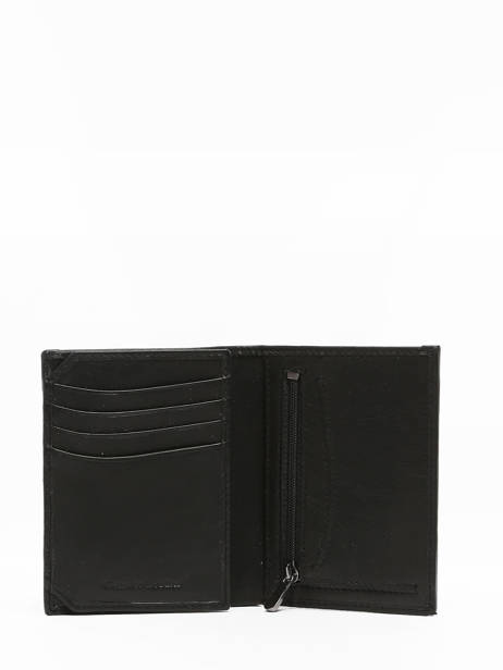 Wallet Leather Crinkles Black smooth 14230 other view 1