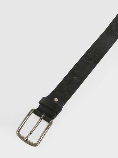 Adjustable Men's Belt Von dutch Black belt ACIDE other view 2