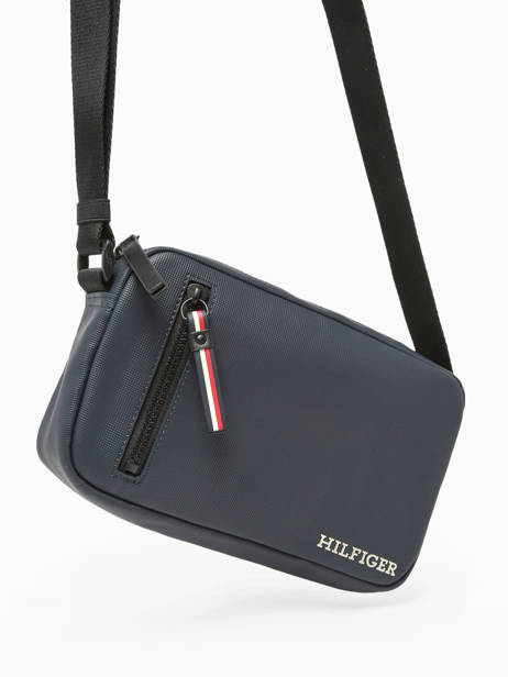 Crossbody Bag Tommy hilfiger Blue th pique AM11780 other view 2