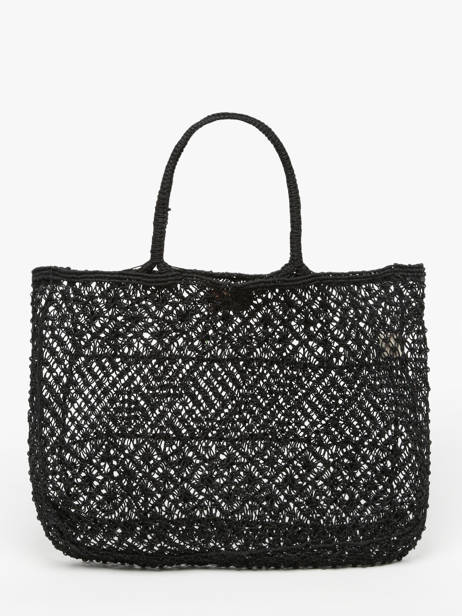 Braided Jute Tanaisie Shoulder Bag Woomen Black tanaisie WTAN01 other view 3