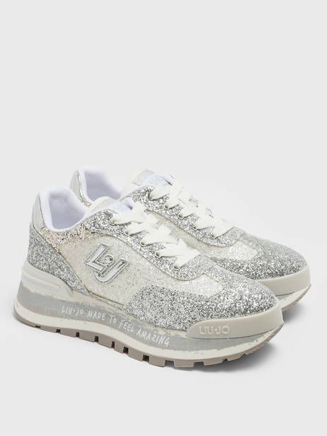Sneakers Liu jo Silver accessoires BA4007TX other view 3
