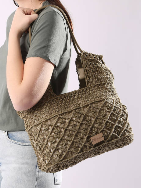 Braided Jute Tanaisie Shoulder Bag Woomen Green tanaisie WTAN04 other view 1