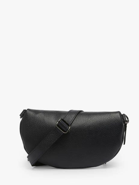 Sac Banane Caviar Cuir Milano Bleu caviar CA23111 vue secondaire 4