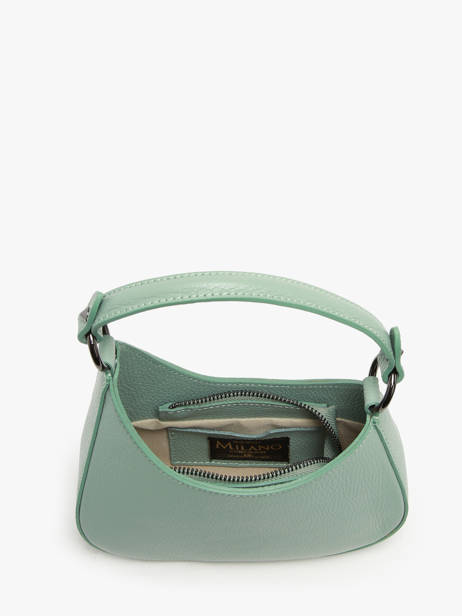 Leather Caviar Crossbody Tas Milano Green caviar CA23118 other view 3