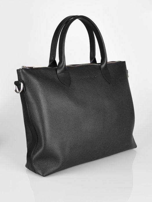 Longchamp Le foulonné Serviette Noir