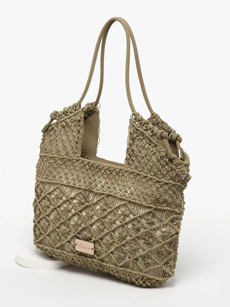 Braided Jute Tanaisie Shoulder Bag Woomen Green tanaisie WTAN04 other view 2