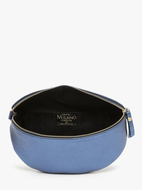 Leather Nine Belt Bag Milano Blue nine NI24011 other view 3