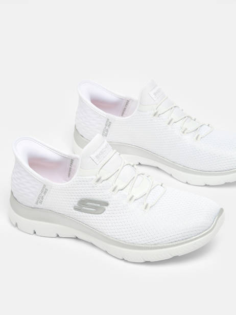Sneakers Skechers White women 150123 other view 3