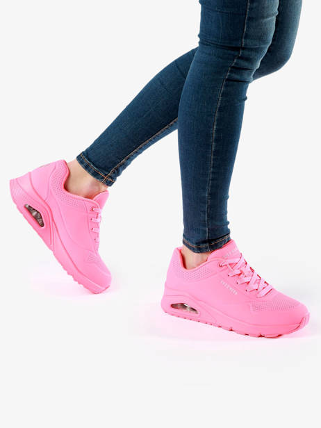 Sneakers Uno Stand On Air Skechers Rose accessoires 73690 vue secondaire 2