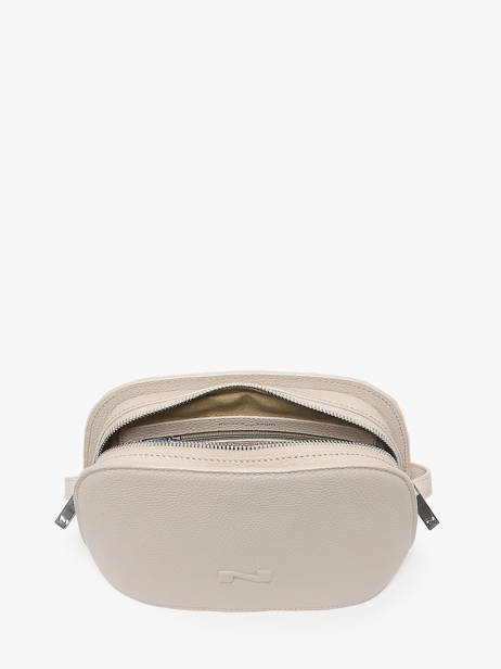 Leather Lilou Crossbody Bag Nathan baume Beige egee 2 other view 3