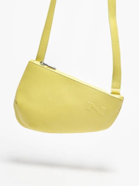 Leather Crossbody Bag N City Nathan baume Yellow n city N1811000 other view 2