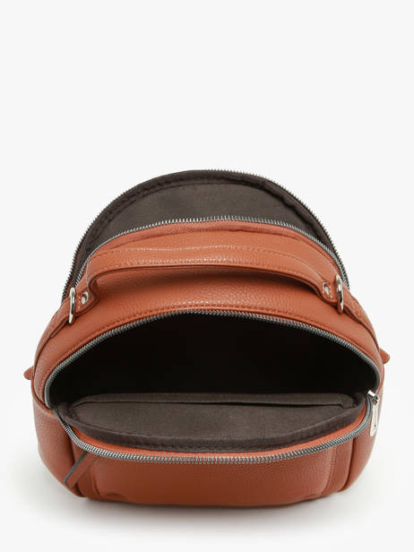 Backpack Miniprix Brown grained F3606 other view 3