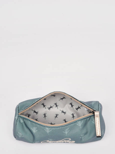 Trousse 1 Compartiment Cameleon Vert vintage fantasy PBVGSTRO vue secondaire 1