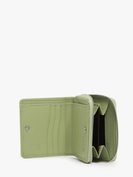 Wallet Leather Crinkles Green caviar 14250 other view 1