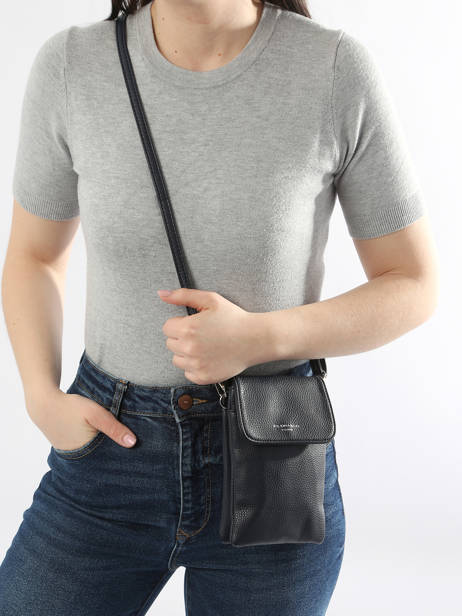 Shoulder Bag Grained Miniprix Blue grained F3609 other view 1