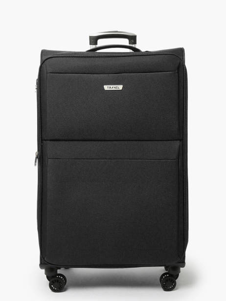 Softside Luggage Sun Travel Black sun L