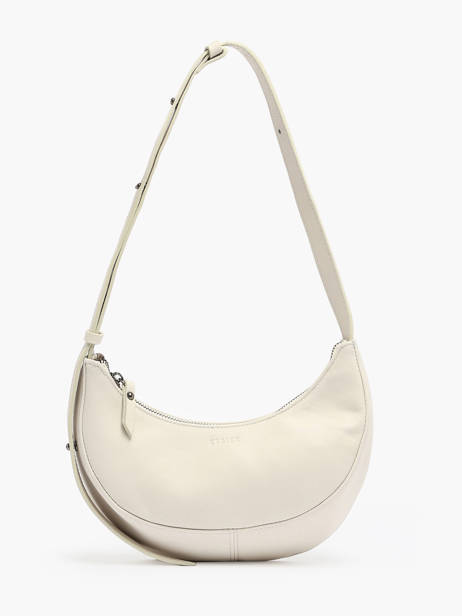 Small Crossbody Bag Sosoomao Leather Etrier White sosoomao ECSO057S