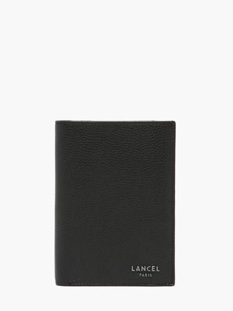 Leather Côme Wallet Lancel Black come A12883