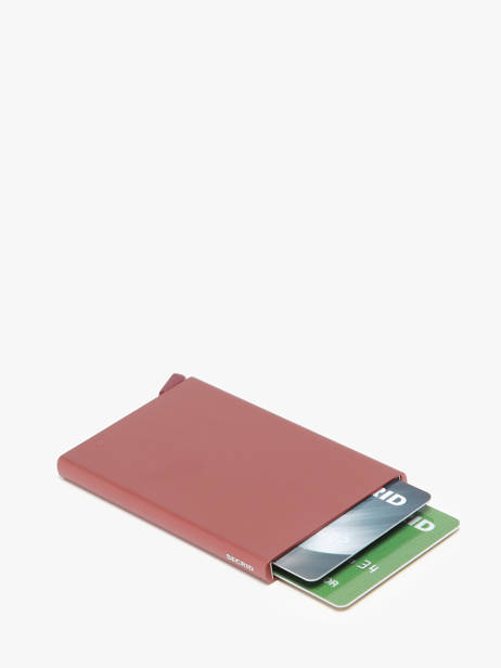 Aluminium Card Holder Secrid Pink alu 00C other view 1