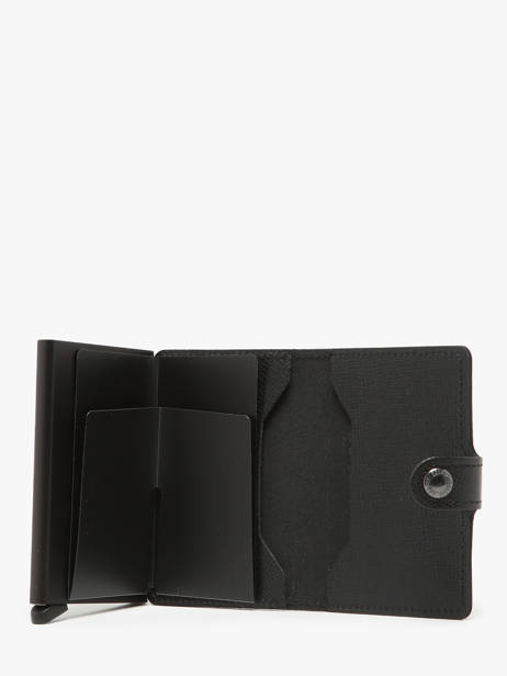 Card Holder Leather Secrid Black crisple MC other view 2