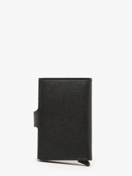 Card Holder Leather Secrid Black crisple MC other view 3